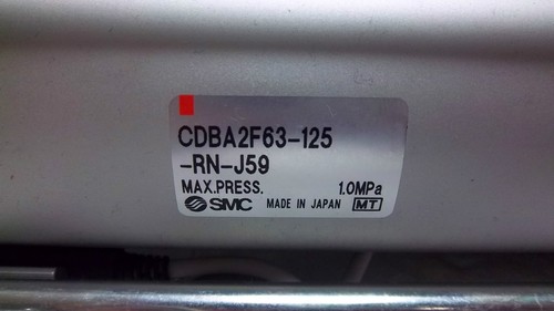 SMC CYLINDER TIE ROD END LOCK CDBA2F63-125-RN-J59 NEW CDBA2F63125RNJ59 - Afbeelding 4 van 6