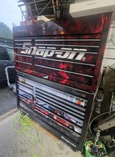 Snap-on 55 Tool Box Combo - Classic 78 Roll Cab 10-drawer Top Chest