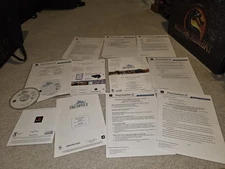 Final Fantasy XI  Online Sony PlayStation 2 Official Press Kit 2 Discs + Dox