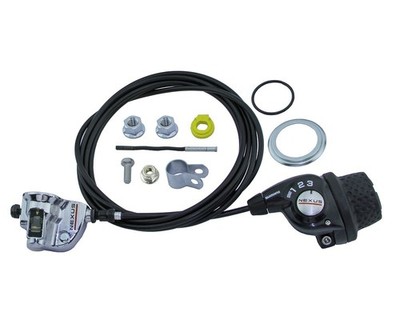Shimano Nexus SL-3S35E 3 Speed Twist Shifter Black 1700mm Internal Hub Bicycle.