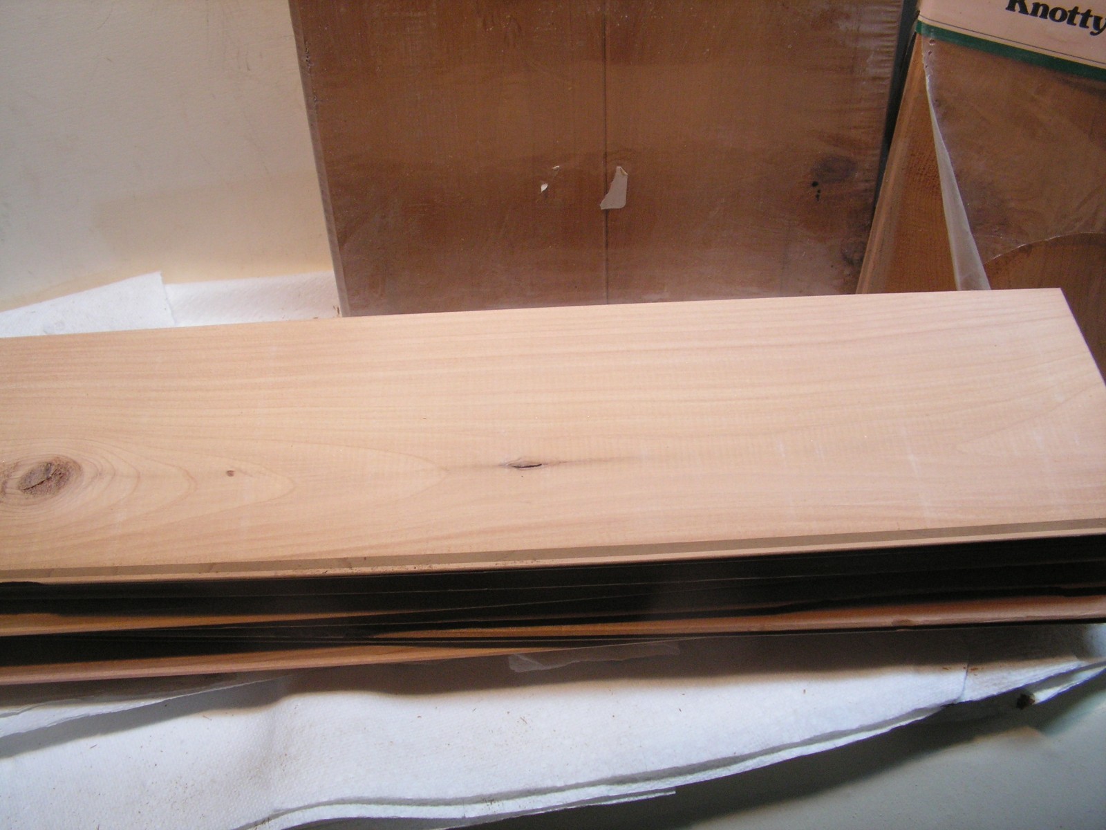 Cedar Closet Liner Planks Group of 30 Tongue And Groove Aromatic 20" X 5 3/8"+T