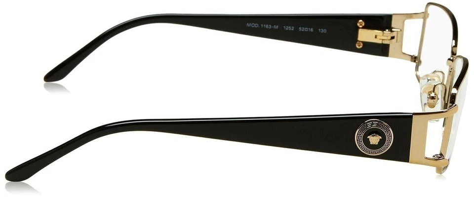 Monturas de gafas Versace VE1163M 1252-52 - oro pálido Foto 3 de 4