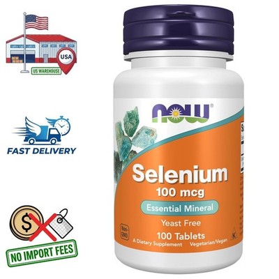 Selenio 100mcg Suplemento (L-Selenometionina) 100 Tabletas