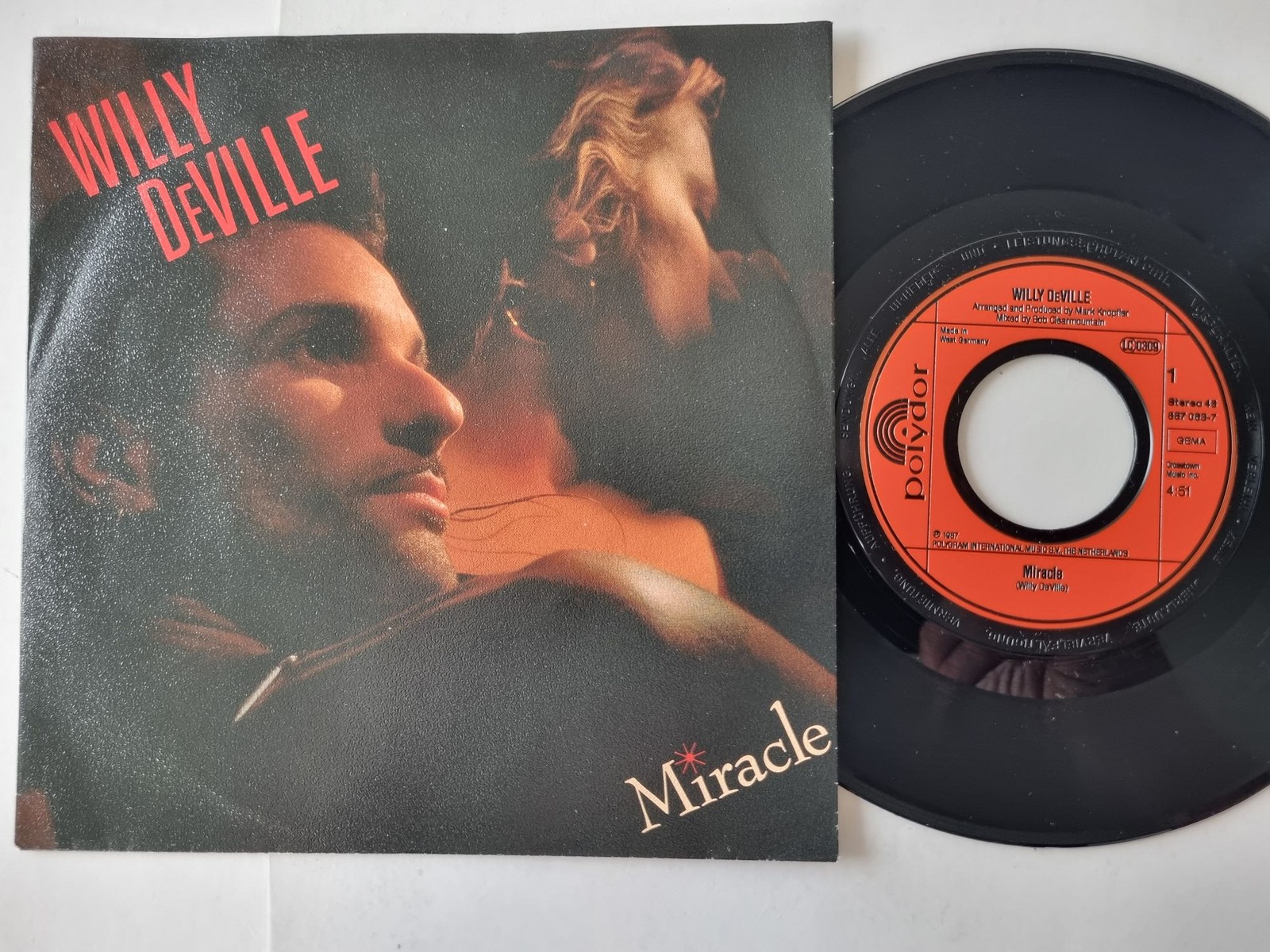 Willy DeVille - Miracle 7'' Vinyl Germany