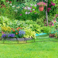 164FT Drip Irrigation Kit Automatic Garden Watering System Tubing Fittings