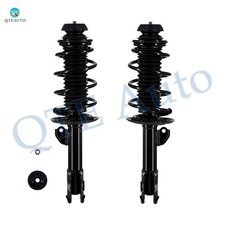Pair of 2 Front L-R Quick Complete Strut-Coil Spring For 2006-2018 Toyota Yaris
