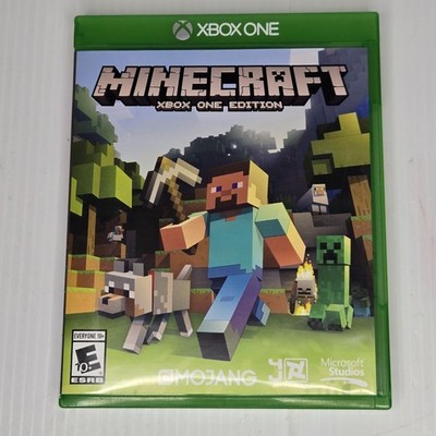 Minecraft Xbox One Edition Complete CIB w/ Case & Manual Microsoft Mojang Tested