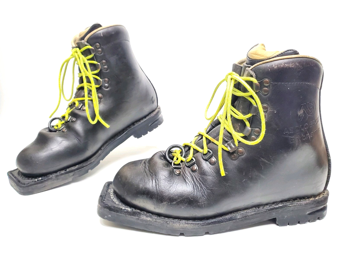 革テレマークブーツ ASOLO Extreme ASOLO Extreme Racer All-Leather Nordic 75mm Telemark Boots US