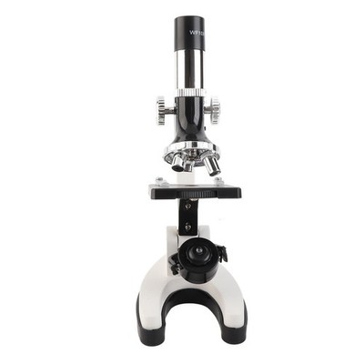 Children Microscope Kit Large Eyepiece 100X-1200X High Definition High Power SET