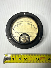 Weston Voltmeter Gauge Model 301 Vintage