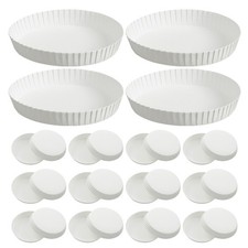  200 Pcs Disposable Paper Cup Cover Coffee Glassware Lids Halloween Hot