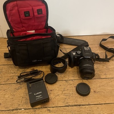 Panasonic LUMIX DMC-G3 16,0 MP  - schwarz  mit 14-42mm Objektiv 