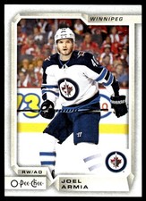 2018-19 O-Pee-Chee #334 Joel Armia Winnipeg Jets Hockey Card