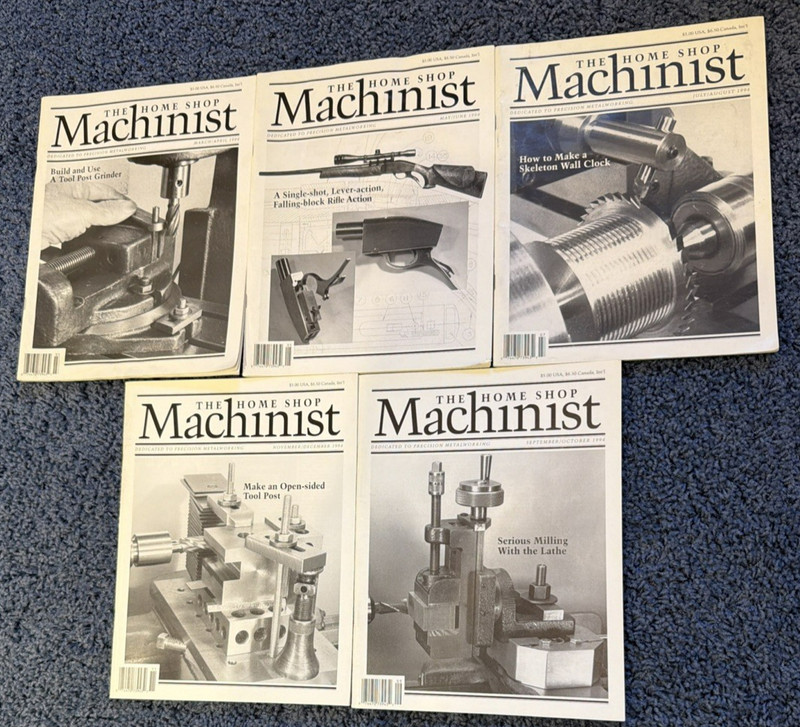 The HOME SHOP MACHINIST Magazine March - October 1994