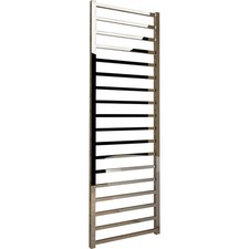 Kudox Paco Chrome Design Towel Radiator Heating Bathroom Rail Modern Wall Mount