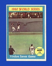 1961 Topps Set-Break #306 World Series Game 1 EX-EXMINT *GMCARDS*