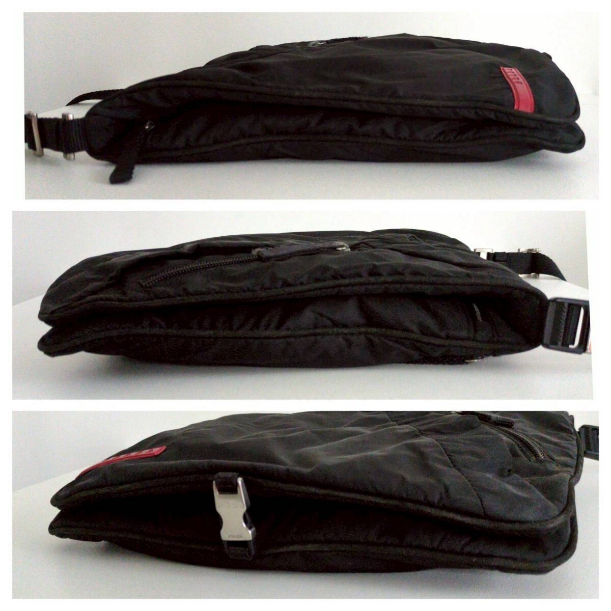 Prada Sport Nylon Lightweight Shoulder Bag Vintage Authentic thumbnail 5