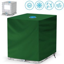 1000 Liters Rain Sun UV-Protective Hood Cover for Water Tank IBC Container Foil