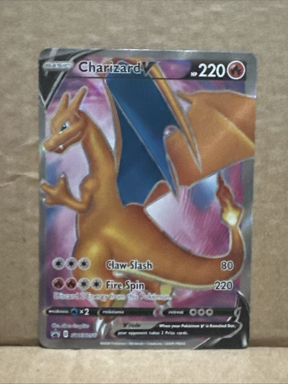 Charizard V SWSH050 SWSH: Sword & Shield Promo Cards Holo