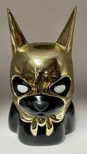 Mighty Jaxx X Luke Chueh Bat Bear Gold Chrome & Black 2017 LE 100