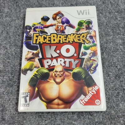 FaceBreaker K.O. Party - Nintendo  Wii Game