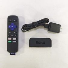 Roku Express 3900X HD Streaming Media Player Remote Power Cord - No HDMI Cable