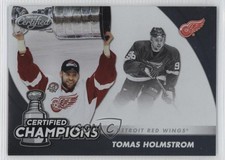 2011-12 Certified Certified Champions Tomas Holmstrom #14 2d8