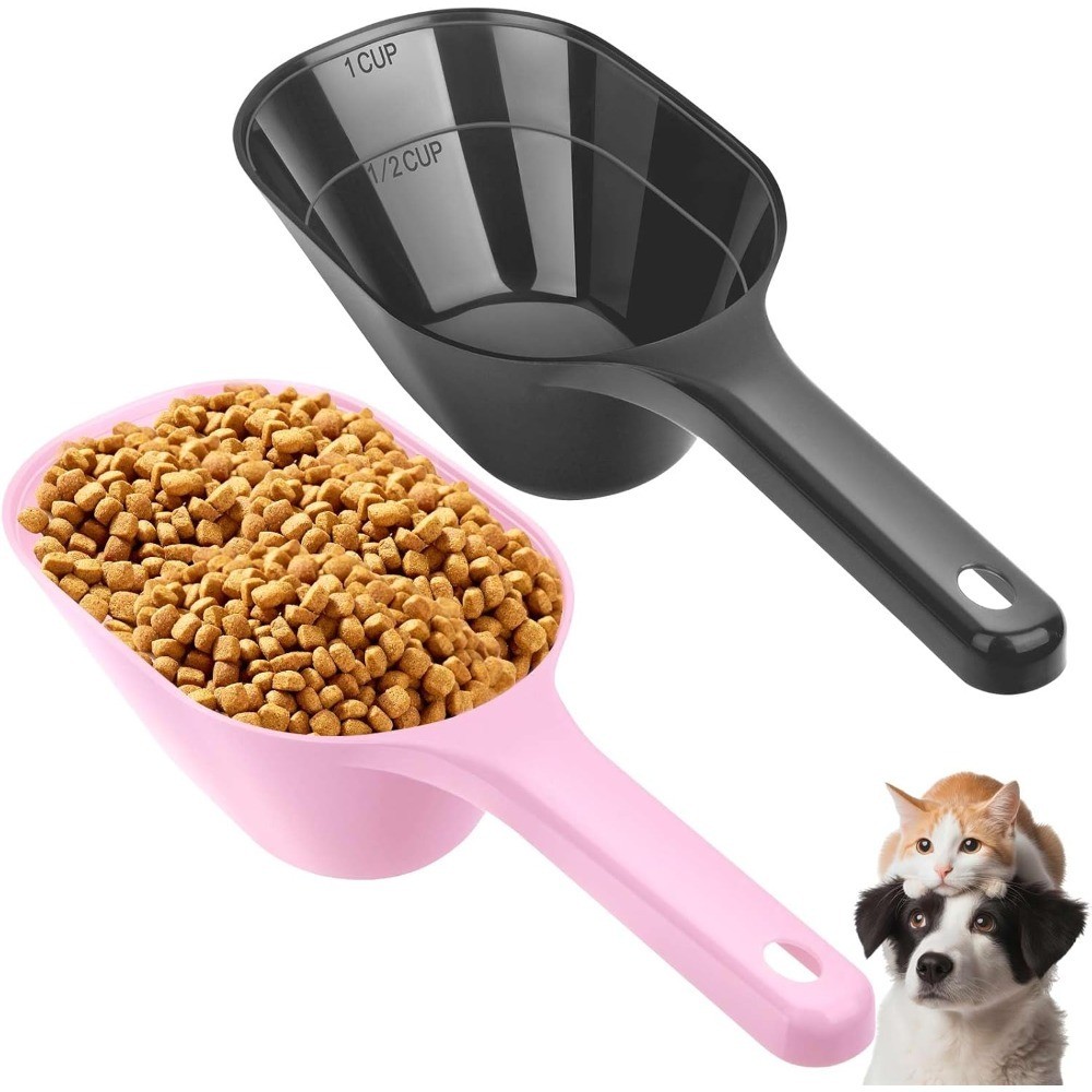 Scoop With Measuring Lines For Pet Food Dry Wet