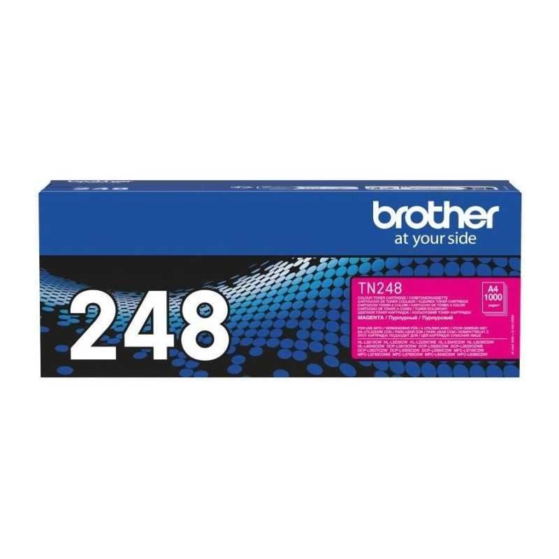 Toner Brother TN248M magenta évitez les traces et imprimez 1000 pages nettes