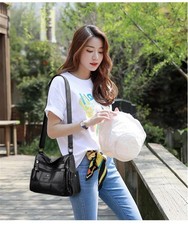 Leather Luxury Handbags Women Designer Shoulder Crossbody Bags Purses 3