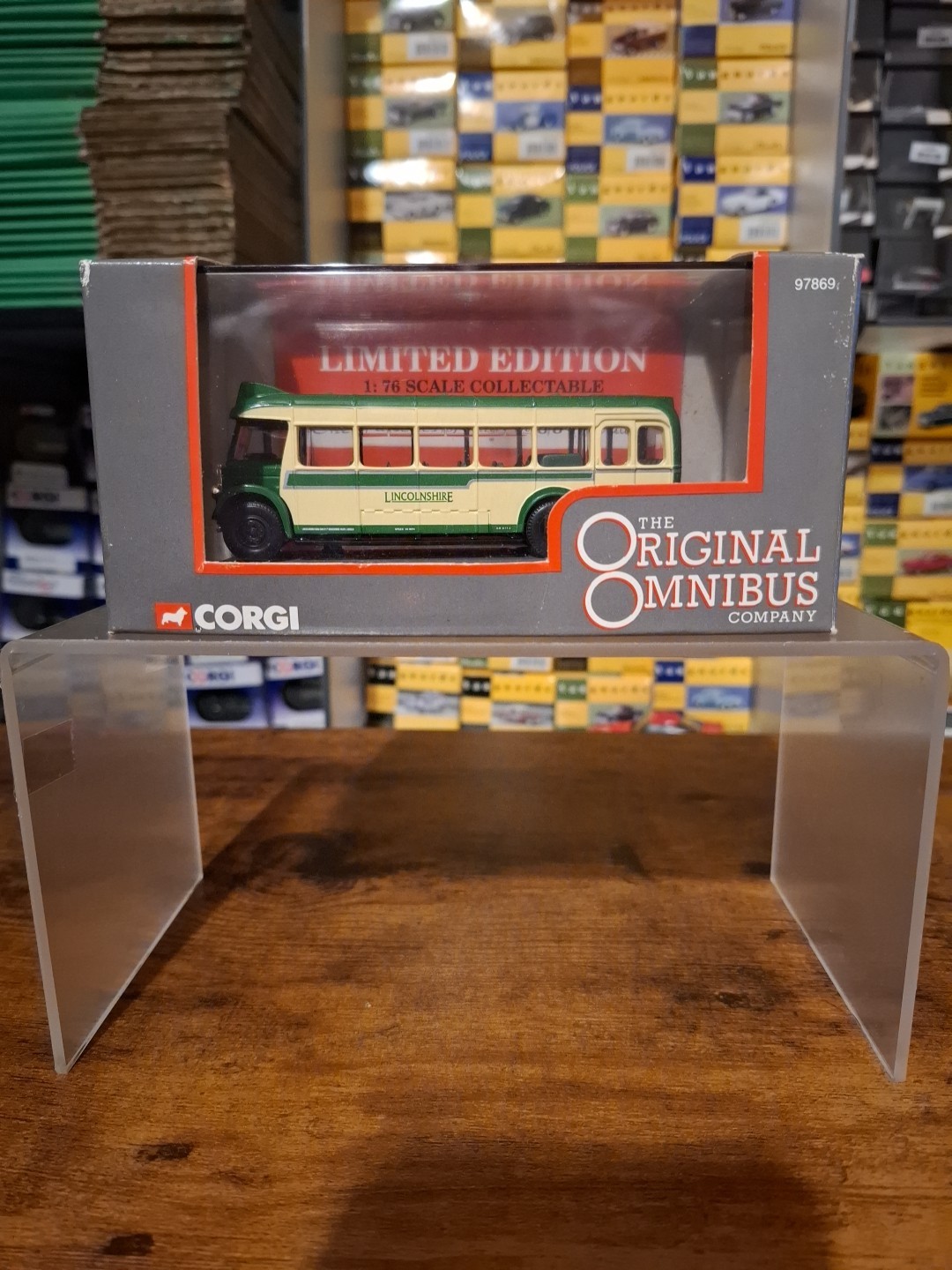 Corgi Original Omnibus 97869 Nottingham Express Bus  Lincolnshire Boxed 1/76 MIB