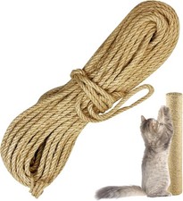 Cat Sisal Rope for Scratching Post Tree Replacement Hemp Rope for Cat Tower