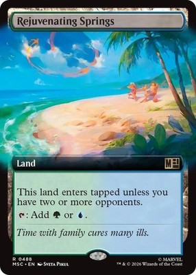 Rejuvenating Springs (Extended Art) R Commander: Marvel Super Heroes 488 NM