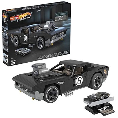 Mattel MEGA Hot Wheels Rodger Dodger 1011 Pieces Block Set HDJ98 Japan New JDM