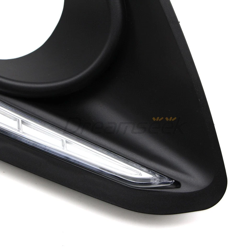 2x DRL FOR SUZUKI SWIFT DZIRE 2014 2015 2016 FOG LAMP LED DAYTIME RUNNING LIGHT - Image 4 of 4