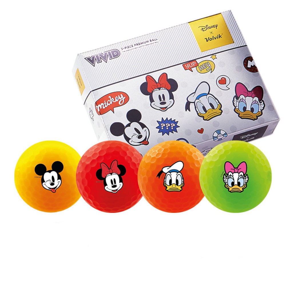 Volvik Vivid Disney Characters Golf Balls 12 Pack - Image 2
