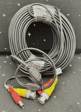 New 100 Ft. BNC & DC All In One Cable Black Model CT-DIY100B China