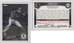 2011 Topps Chrome Chris Sale #205 Rookie RC