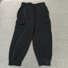 Old Navy Boys Medium 8 Black Sweatpants with Pockets EUC