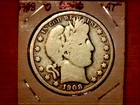1908 O Barber Half Dollar.... nice hole filler...757