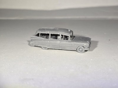 N Scale Cadillac Miller Meteor Ambulance Undecorated Kit 3d Printed