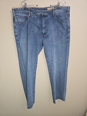 Orvis Five Pocket Jeans 1856 Men s 42x30  Montana Morning Denim Straight Leg