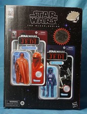 NEW Star Wars-Black-ROTJ40-Carbonized Collection-Emperor   s Royal Guard TIE Pilot