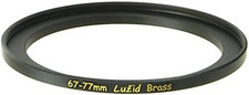 X2 Brass 67Mm to 77Mm Step up Filter Ring Adapter 67 77 Luzid
