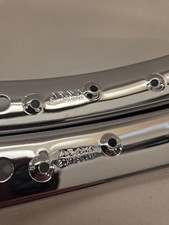 Araya 7c Stunning 20x1.75 Show Chrome Old School 80s Bmx Rims