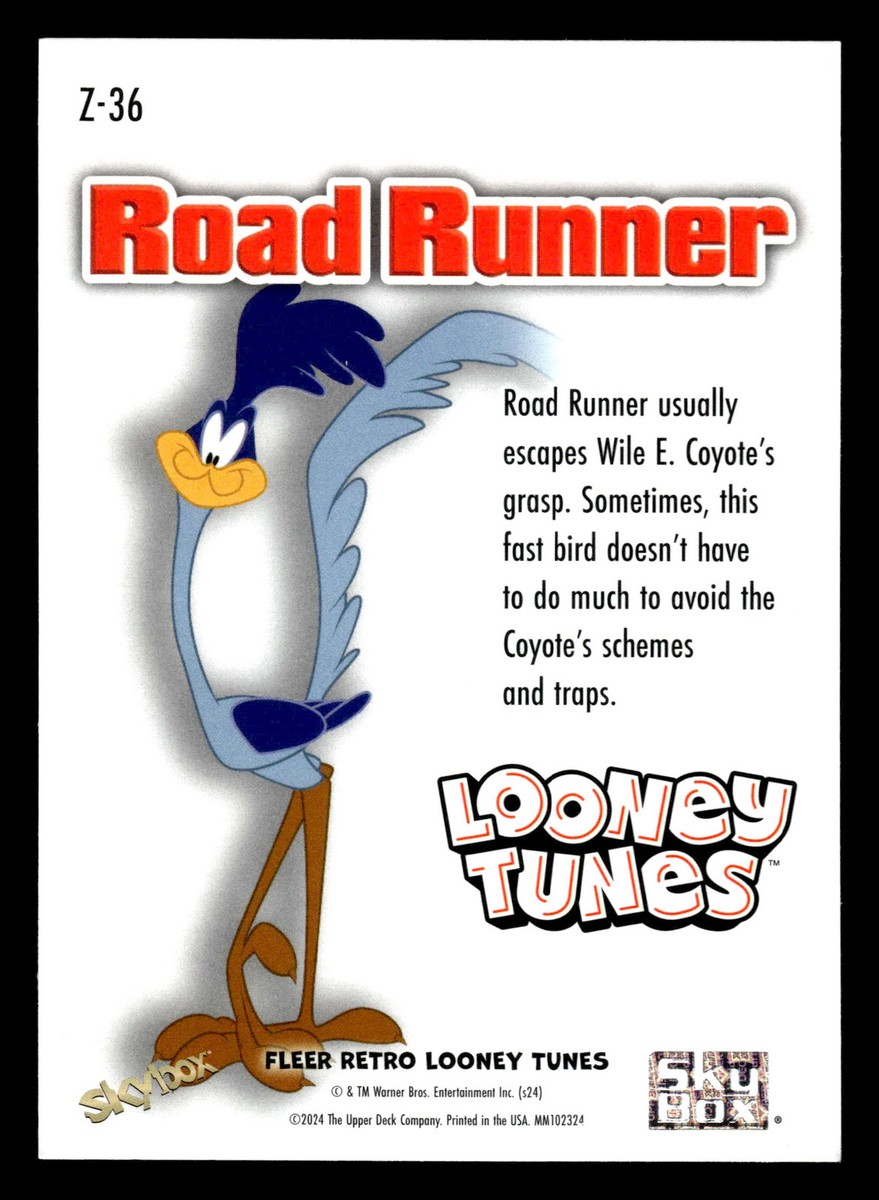2024 Fleer Retro - Looney Tunes Z-Force - #Z-36 Road Runner