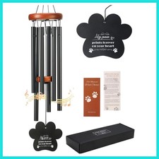 Dog Memorial Gifts for Loss of Dog, 26" Metal Pet Memorial Wind Chimes, Pet M...