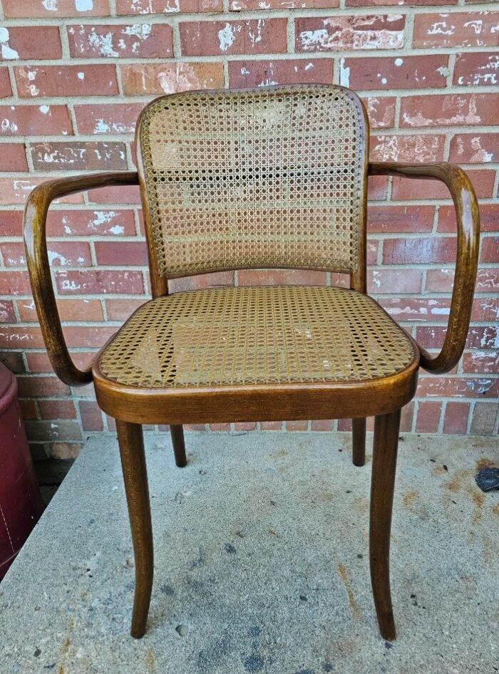 Post - 1950 Time Period Manufactured Bentwood Chair Antique Chairs
