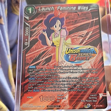 Dragon Ball Super Card Game P-274 PR ランチ Launch, Feminine Wiles P-274 Prices | Dragon Ball Super Mythic