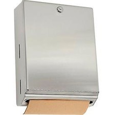 Bobrick ClassicSeries Vertical Folded Paper Towel Dispenser W/Tumbler Lock